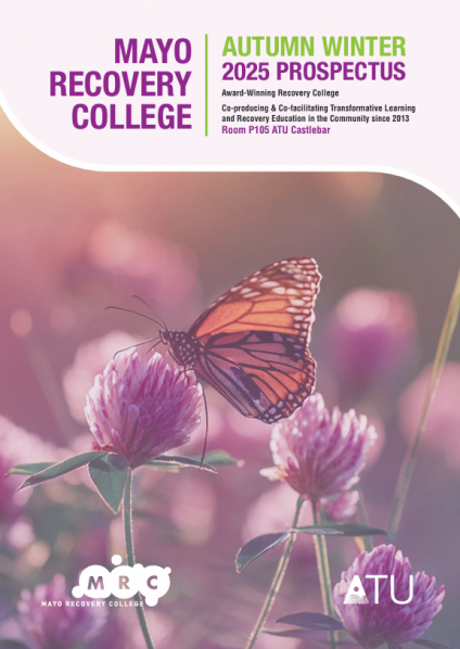 Mayo Recovery College: NEW Autumn/Winter Prospectus 2025