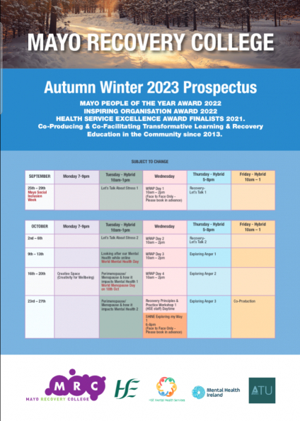MRC Autumn/Winter Prospectus 2023